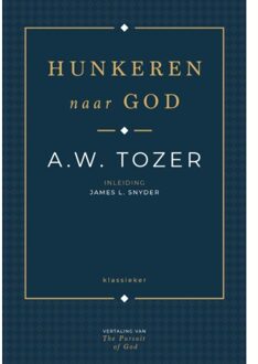 Gideon, Stichting Uitgeverij Hunkeren Naar God - Aiden Wilson Tozer