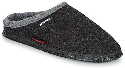 Giesswein DANNHEIM - Dames Dames pantoffels - Kleur: Grijs - Maat: 42