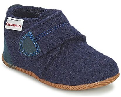 Giesswein OBERSTAUFEN - Dames MeisjesPantoffels - Kleur: Blauw - Maat: 23