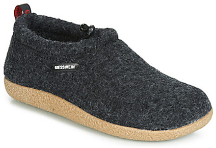 Giesswein Vent Grijze Pantoffel Uitneembaar Voetbed