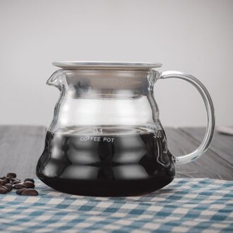 Giet Over Koffie Pot Glas Zwanenhals Ketel Druppelaar Met Bereik Koffie Server Hario V60 Espresso Koffiezetapparaat Barista Percolator 360ml