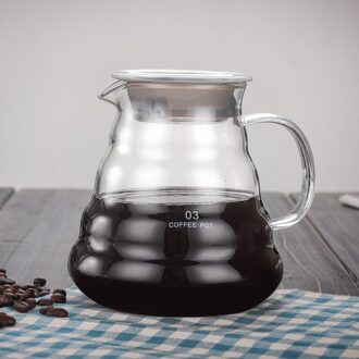 Giet Over Koffie Pot Glas Zwanenhals Ketel Druppelaar Met Bereik Koffie Server Hario V60 Espresso Koffiezetapparaat Barista Percolator 800ml