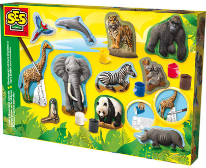 Gieten en schilderen - Dieren Multikleur