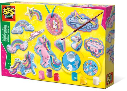 Gieten en schilderen - Eenhoorns Multikleur