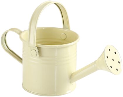 Gieter Gestrooid Huishoudelijke Producten Metal Tool Accessoires Tuin 1 Pc Tuinieren Water Pot Beige