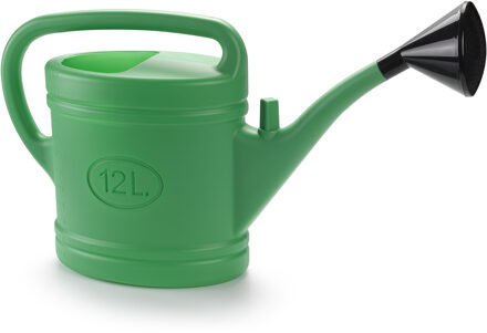 Gieter - groen - afneembare broeskop - 12 liter - 70 cm