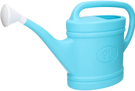 Gieter - lichtblauw - kunststof - 9 liter
