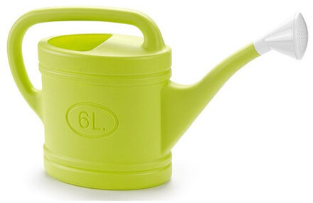 Gieter - lichtgroen - kunststof - 6 liter