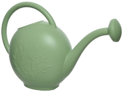 Gieter - lichtgroen - met broeskop - 8 liter - 52 x 21 x 38 cm - Gieters