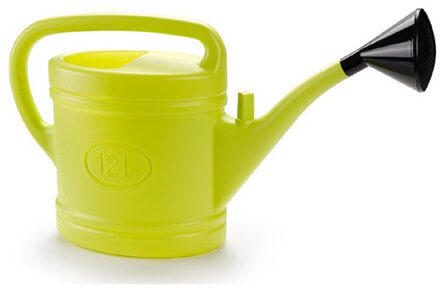 Gieter met broeskop - groen - 12 liter - kunststof - 70 x 19 x 41 cm