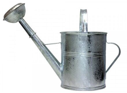 Gieter - verzinkt metaal - afneembare broeskop - 5 liter
