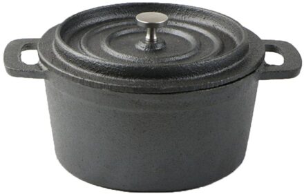 Gietijzeren Koken Soep Pot Melk Verwarming Soeppan Anti-aanbak Pan Keuken Mini Kookpan Steelpan Voor Gas Inductie Fornuis Kookgerei