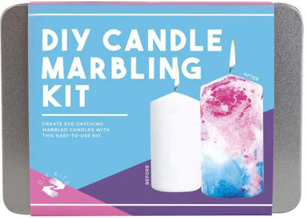 Gift Republic DIY kit - Kaarsen marmeren Multicolor
