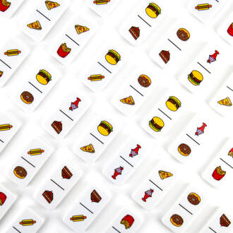 Gift Republic Foodominoes Game