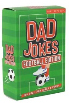 Gift republic kaartenset - dad jokes: football