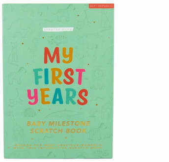 Gift Republic Krasboek - Mijn Eerste Jaren