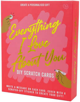 Gift Republic Kraskaarten - Alles wat ik leuk vind aan jou