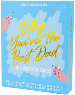 Gift Republic Kraskaarten - Redenen waarom jij de beste vader bent
