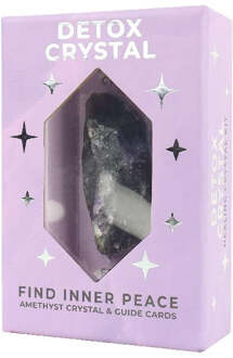 Gift Republic Kristal kit - Detox Crystal Multicolor