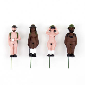 Gift Republic Plantenpot decoratie - Naked Ramblers