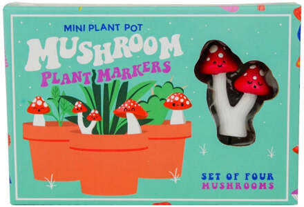 Gift Republic Plantenpot decoratie - Paddenstoel