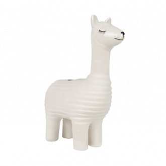 Gift Republic Plantenpot met chiazaden - Llama Creme