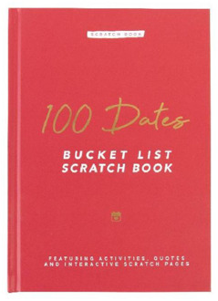 Gift Republic Scratch book - Dates Edition Rood