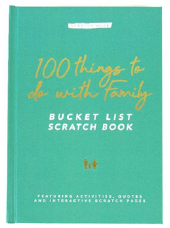 Gift Republic Scratch book - Family Edition Turquoise