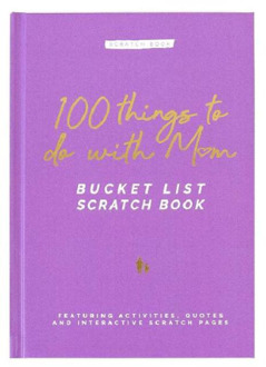 Gift Republic Scratch book - Mum Edition Roze