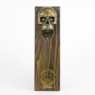 Gift Republic Skull Caps Flesopener Bruin