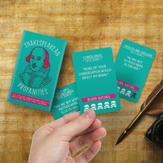 Gift Republic speelkaarten - shakespearean profanities cards