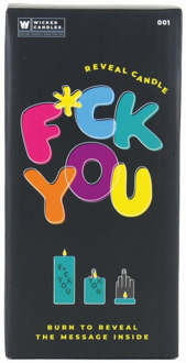 Gift Republic Swearing Candle Multi color