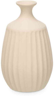 Giftdecor Bloemenvaas Antique Athena - creme wit - keramiek - D21 x H39 cm