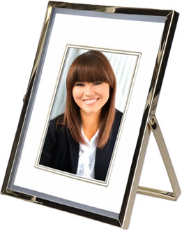Giftdecor Fotolijstje - 10 x 15 cm - goud - metaal - modern - frame