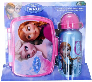 Giftset frozen: lunchbox en bidon