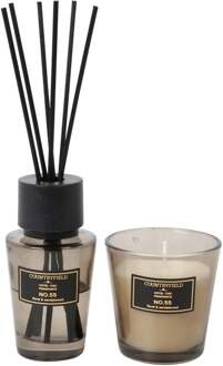 Giftset Geurstokje en geurkaars No.55