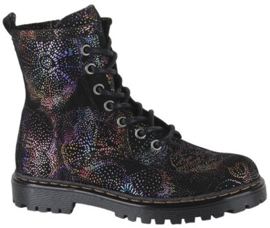 GIGA G4335-b80 meisjes veterboots - maat 33 Zwart