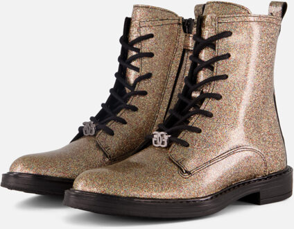 GIGA Veterboots zilver Leer - 28,29,30,31,32,33,34,35