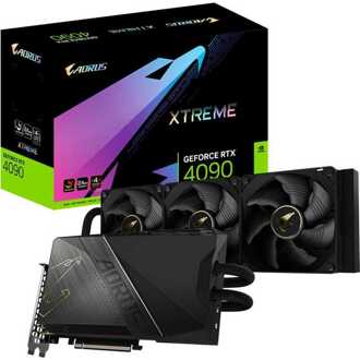 Gigabyte AORUS GeForce RTX 4090 XTREME WATERFORCE 24G - OC Edition - graphics card - NVIDIA GeForce RTX 4090 - 24 GB