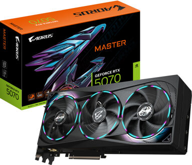Gigabyte AORUS GeForce RTX 5070 MASTER 12G Grafische kaart