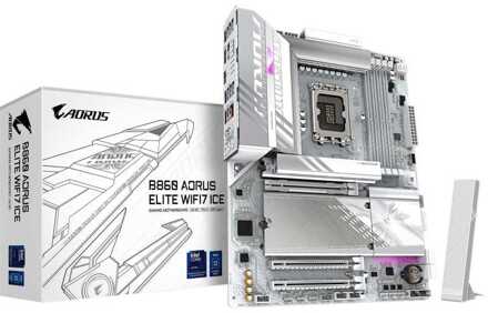 Gigabyte B860 AORUS ELITE WIFI7 ICE Moederbord