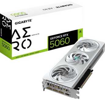 Gigabyte GeForce RTX 5060 AERO OC 8G Grafische kaart