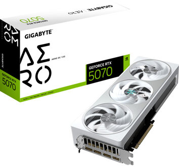 Gigabyte GeForce RTX 5070 AERO OC 12G Grafische kaart