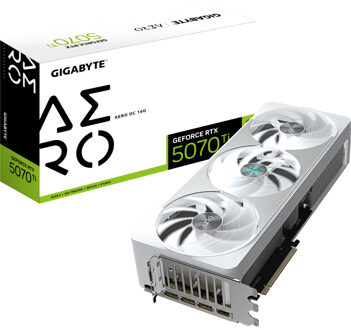 Gigabyte GeForce RTX 5070 Ti AERO OC 16G Grafische kaart