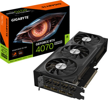 Gigabyte Grafische kaart - GeForce RTX 4070 SUPER WINDFORCE OC 12G