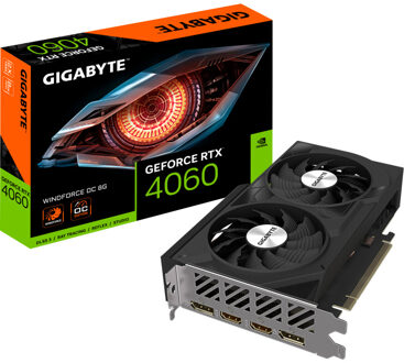 Gigabyte Grafische kaart - GeForce RTX ™ 4060 Windforce OC 8G