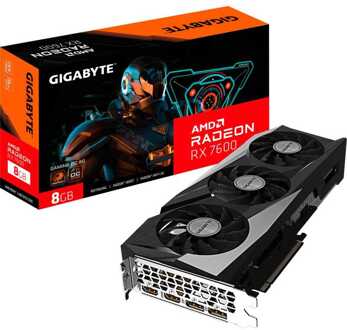 Gigabyte Grafische kaart - Radeon - RX 7600 Gaming OC 8G