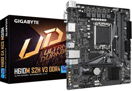 Gigabyte H610M S2H V3 DDR4 moederbord