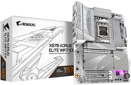 Gigabyte X870 A Elite WF7 ICE 1.0 moederbord