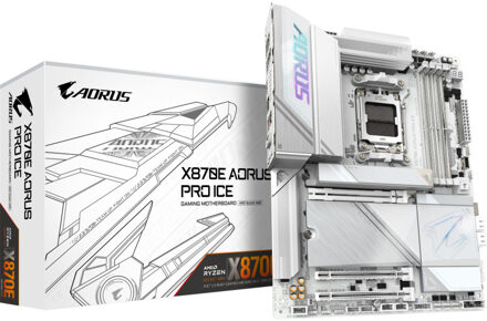 Gigabyte X870E AORUS PRO ICE Moederbord